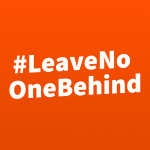 #LeaveNoOneBehind